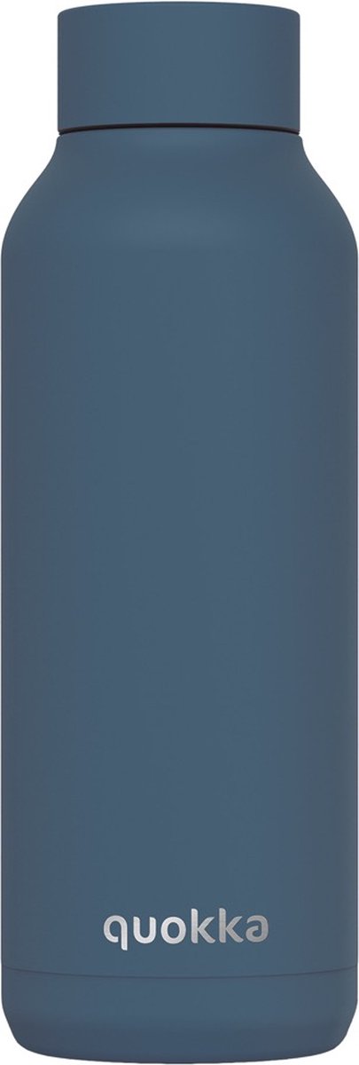 Quokka drinkfles RVS Solid Stone Blue 510 ml