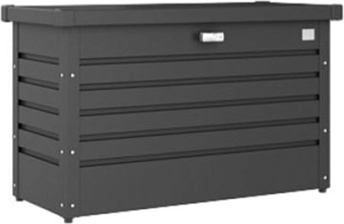 Bol.com Biohort hobbybox - kussenkist antraciet 160 x 79 cm. aanbieding