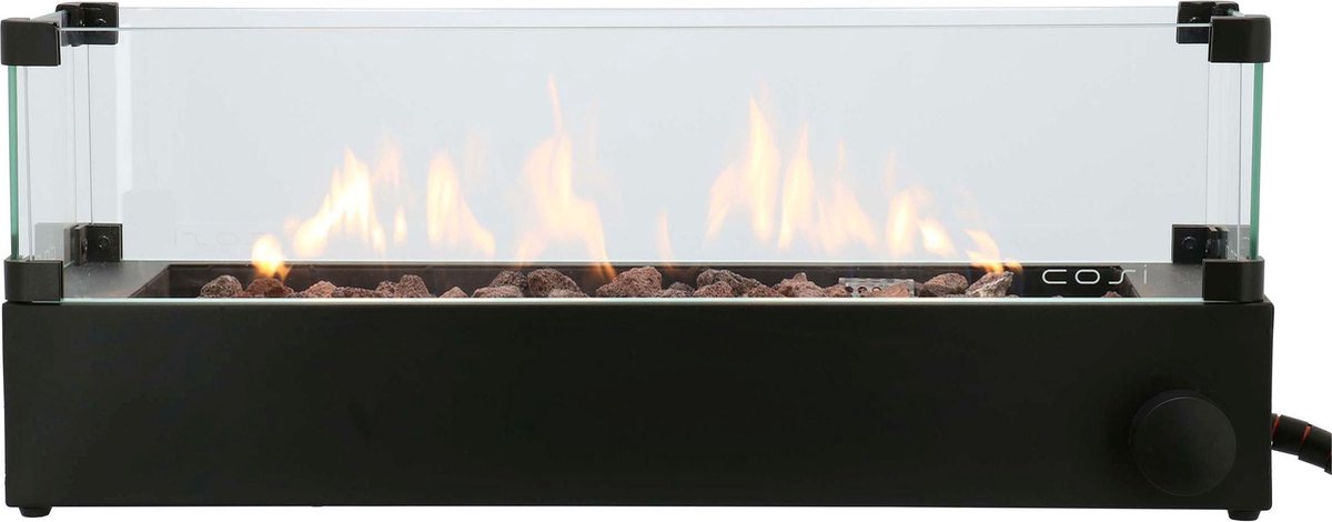 Cosiburner Build Up Tafelbrander Zwart - Vrijstaand te plaatsen - 9 kW vermogen