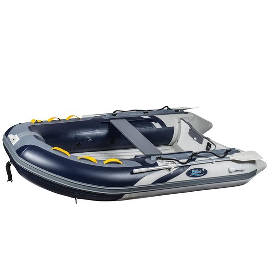 energie bestrating Hertellen HIBO PRO Airdeck Rubberboot Donkerblauw/Grijs 2.30 | bol.com