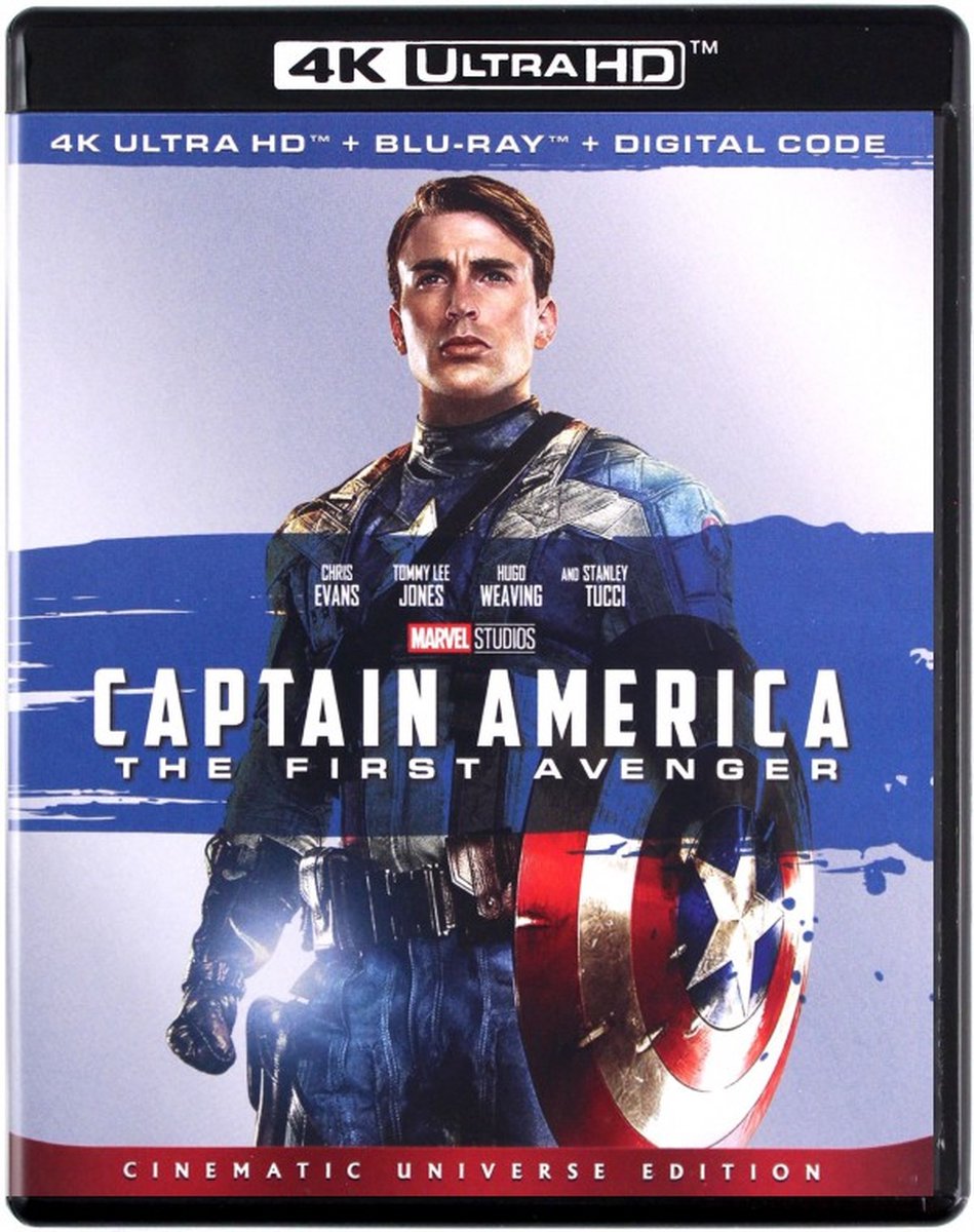 Captain America: The First Avenger [Blu-Ray 4K]+[Blu-Ray]-