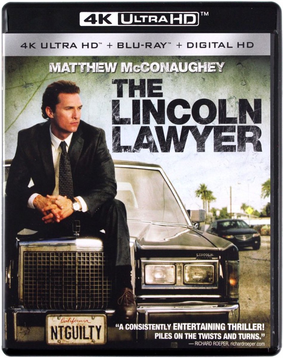 The Lincoln Lawyer [Blu-Ray 4K]+[Blu-Ray]-