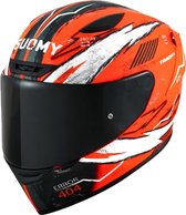 Suomy Track 1 404 Ece 22.06 Rouge White S - Taille S - Casque