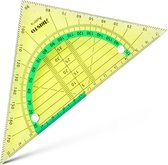 Géo triangle Aristo GEOflex 14cm flexible vert néon