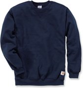 Carhartt K124 Midweight Crewneck Sweatshirt - Original Fit - Navy - M (valt als maat L)