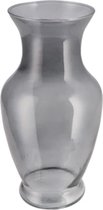 DK Design Flower Vase Mira - modèle vase trompette - verre fumé - D13 x H26 cm - vases bouquet