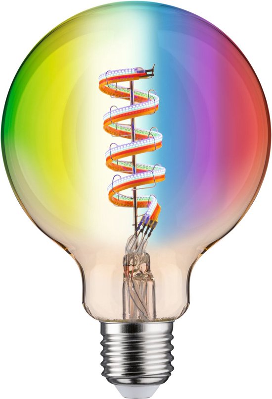 Paulmann LED Lichtbron - Zigbee - RGBW - G95 - E27 - 470lm