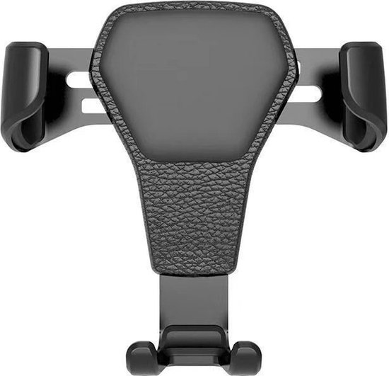 Waledano® Telefoonhouder - Smartphone Telefoon Houder - Telefoonhouders Auto Ventilatie - Gsm Houder - Auto Accessoires - Voor 4-7 Inches - Zwart