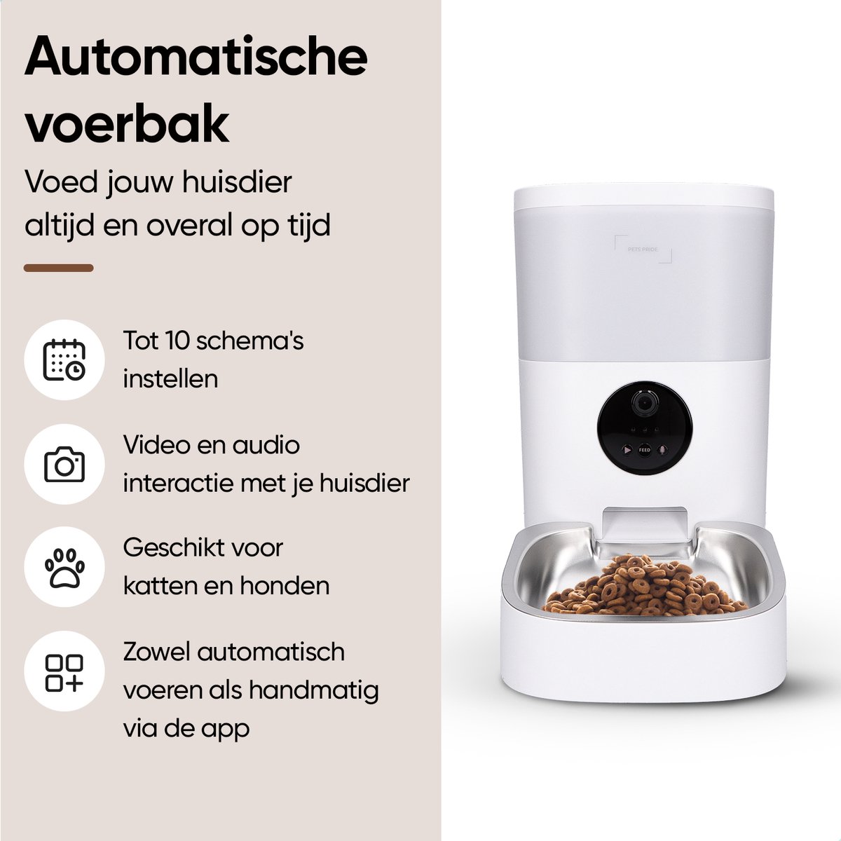 Pets Pride Automatische Voerbak Kat - 4 Liter thumbnail 5