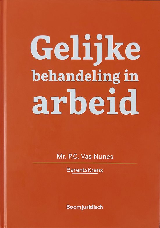 Bakelsinstituut - Gelijke behandeling in arbeid - cover