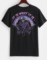 It Is What It Is | Black | T-shirt | UNISEX S