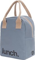 Eco Zipper Lunch Bag - Blue