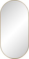 Ben Vita ovale spiegel 50x100 cm Mat Goud