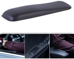 Elbow - De armleuning voor het rijden - voor auto, vrachtwagen, bus en sprinter, 15 x 5cm, zwart