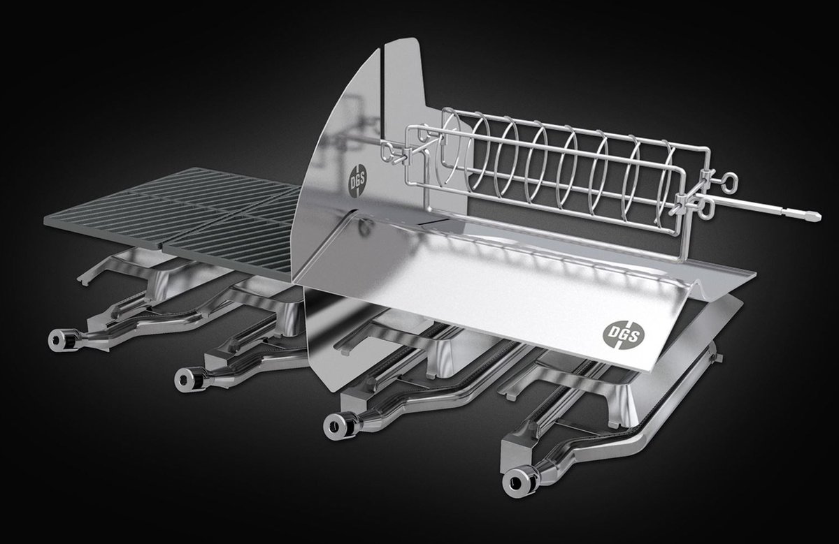 Outdoorchef Dualchef 415 G - Gas Barbecue - Black