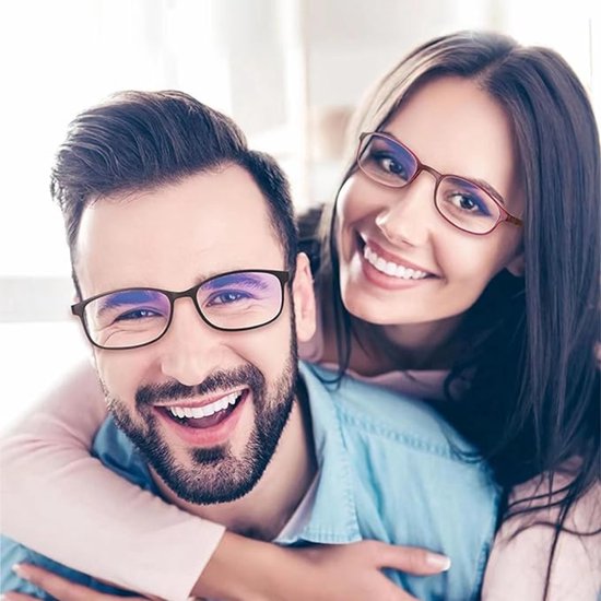 XYZ Eyewear Set de 5 Lunettes de lecture +1,50 - Femme - Homme - Lunettes de lecture - Trendy - Lunettes de lecture - Lunettes de lecture avec prescription - Avantage - Avec prescription +1,50