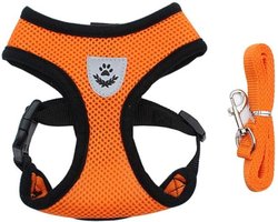 Narimano® Hond Zacht Vest Harnas, Pet Hond Puppy - Ademend Zacht Mesh Verstelbaar Huisdier - Wandelen Harnas Voor Kleine Medium Honden