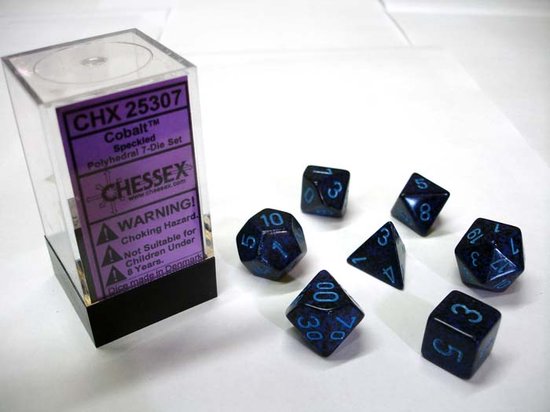 Foto: Dungeons dragons dice set speckle