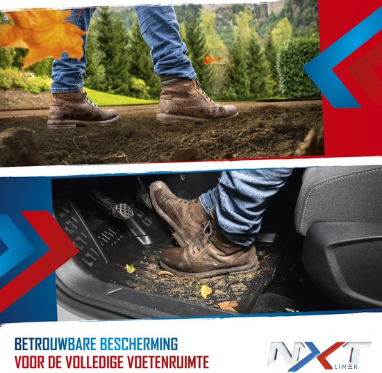 Originele BMW rubberen vloermatten LHD achter voor X1 F48 Originele BMW rubberen vloermatten LHD achter voor X1 F48