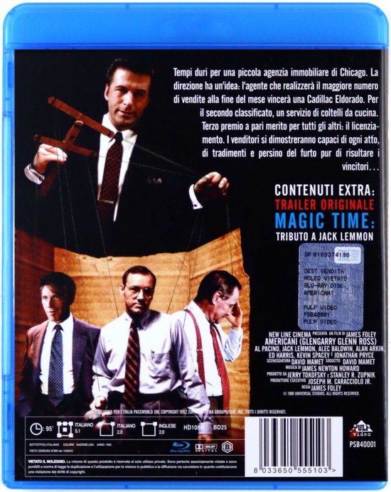 Glengarry Glen Ross [BluRay] (Bluray), Alec Baldwin Dvd's bol