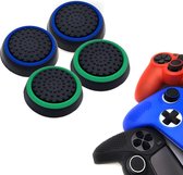 Gadgetpoint | Gaming Thumbgrips | Performance Antislip Thumbsticks | Joystick Cap Thumb Grips | Accessoires geschikt voor Playstation PS4 PS5 & Xbox & Nintendo Pro Controller | Zwart Blauw en Zwart Groen