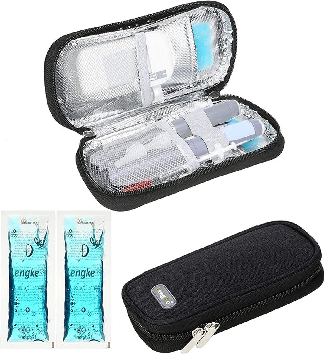 Sac isotherme portable pour insuline diabétique, protecteur de pilule  indispensable, glacière médicale, pack de glace isolant