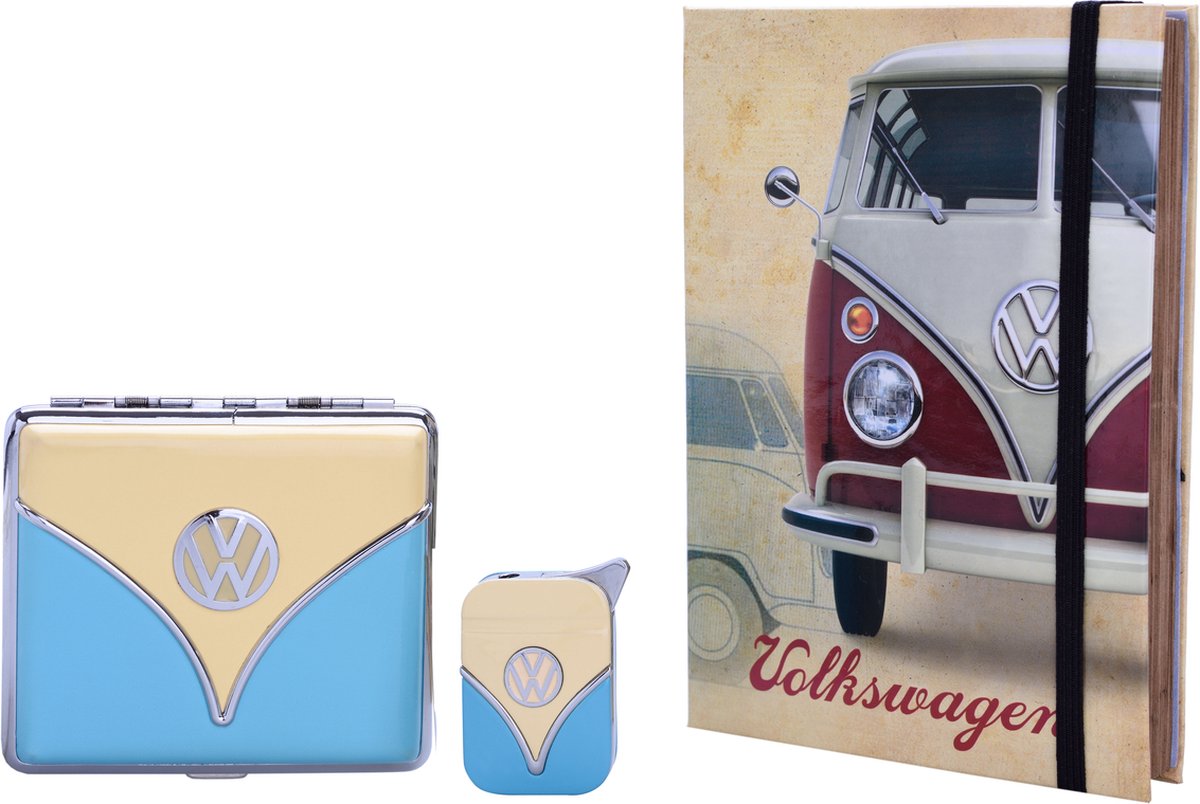 Volkswagen Nostalgic Smoking Set Rouge Coffret cadeau avec étui