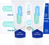 Clinomyn Fresh Menthe Dentifrice Smokers - Dentifrice pour Fumeurs - 2 x 75 ml