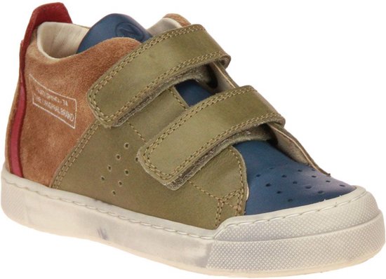 Chaussure Velcro Naturino Trajan Vert-Bleu