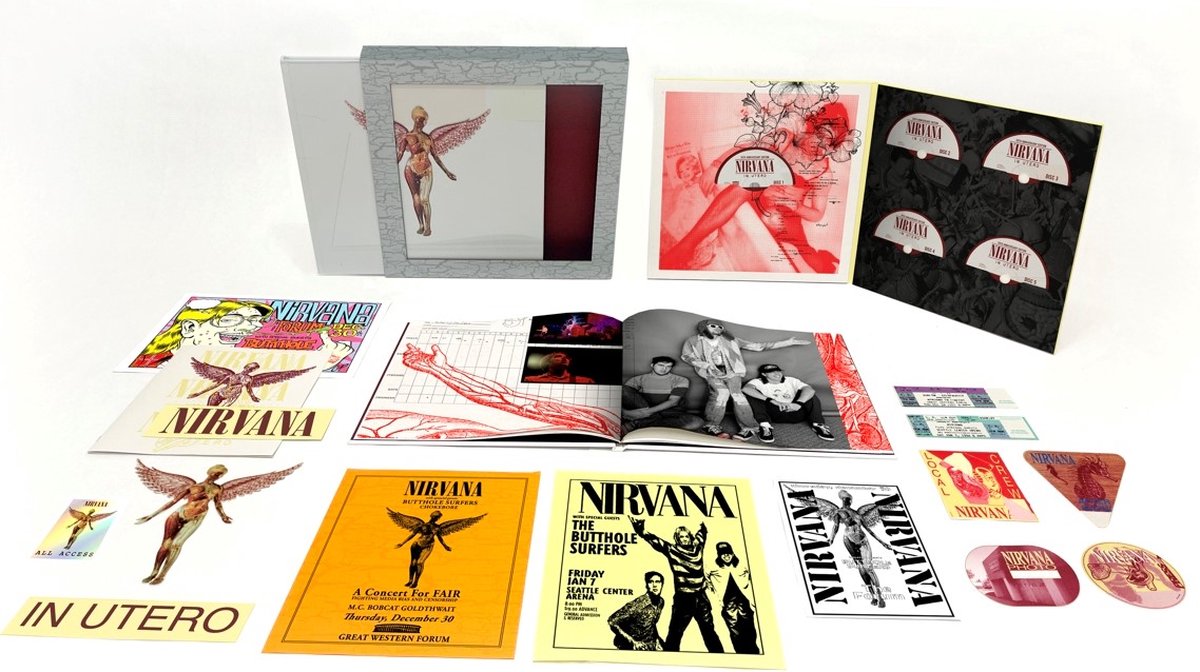 Nirvana In Utero - 30th Anniversary Limited Deluxe Edition