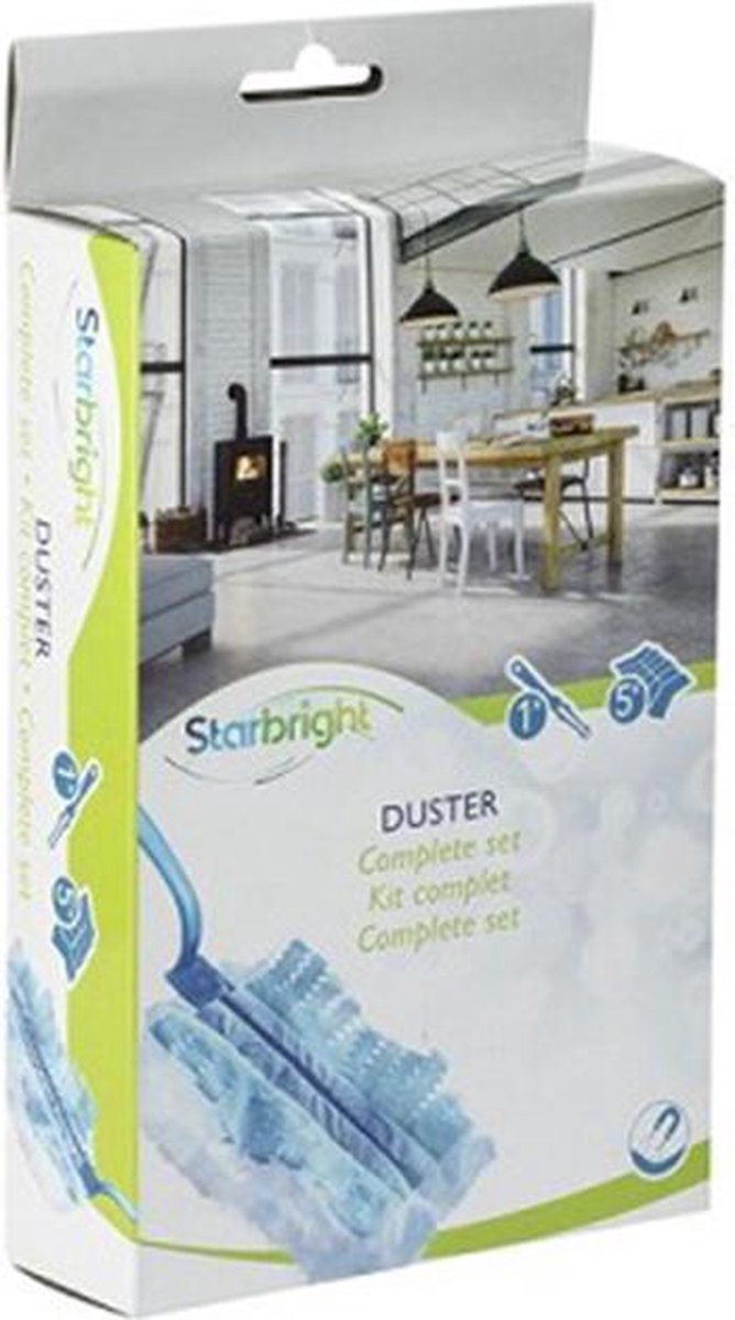 Starbright Duster Met 5 Doekjes