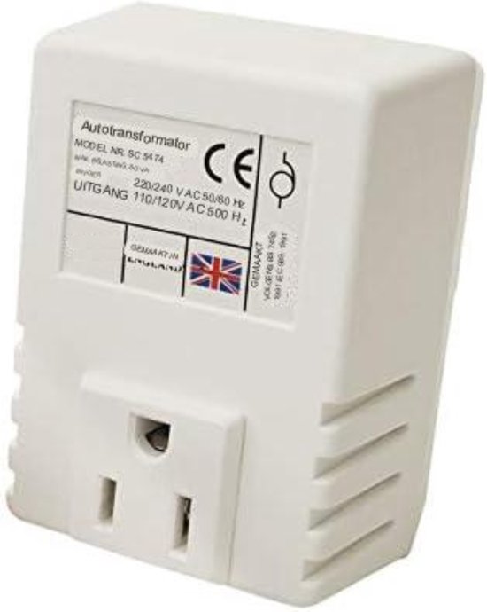 Cantonape 800 VA spanningsomvormer 220 V/110 V – spanningsomvormer ter verhoging / reductie, 800 W, uitgang 110/120 volt, 220/230 volt AC Cantonape 800 VA spanningsomvormer 220 V/110 V – spanningsomvormer ter verhoging / reductie, 800 W, uitgang 110/120 volt, 220/230 volt AC