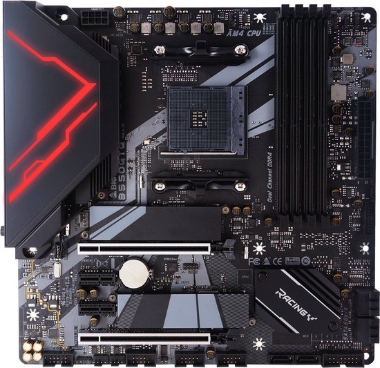 Biostar B550GTQ, AMD, Socket AM4, 3rd Generation AMD Ryzen™ 3, 3rd Generation AMD Ryzen 5, 3rd Generation AMD Ryzen™ 7, 3rd..., Socket AM4, DDR4-SDRAM, 128 GB