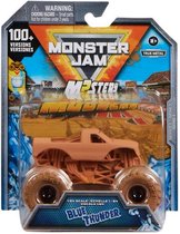 Hot Wheels Monster Jam truck Blue Thunder Mystery Mudders - camion monstre 9 cm échelle 1:64