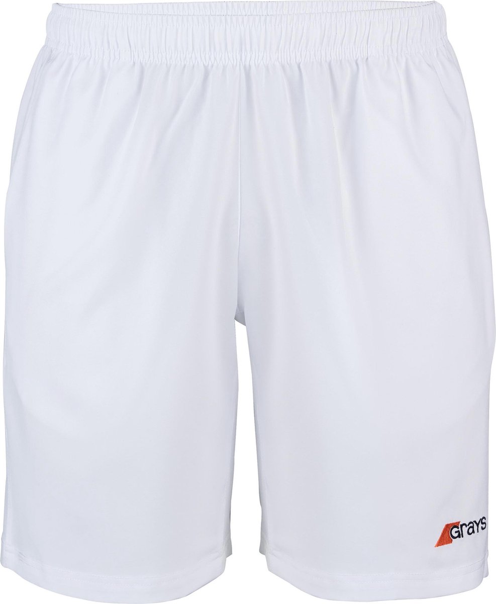Grays hockeykleding Axis Shorts Snr Wit - maat XS