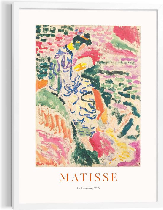 Schilderij La Japonaise - Matisse 70x50 cm