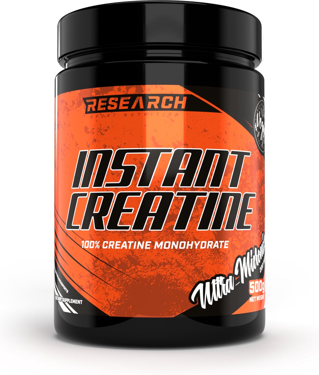 Goedkoopste Research Creatine Monohydraat - Creatinepoeder - 300gr