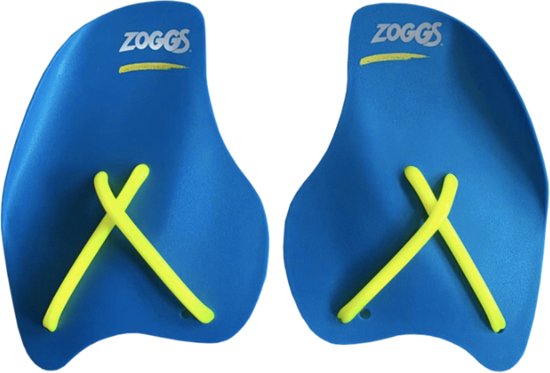 Foto: Zoggs performance range speed paddles zwemmen volwassenen blauw one size