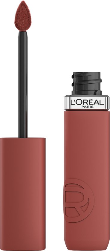 L'Oréal Paris Infaillible Matte Resistance lippenstift – Langhoudende Vloeibare Lipstick met een matte finish Verrijkt met Hyaluronzuur - 150 Lazy Sunday - 5ml