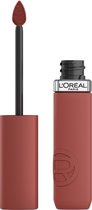 L'Oréal Paris Infaillible Matte Resistance lippenstift – Langhoudende Vloeibare Lipstick met een matte finish Verrijkt met Hyaluronzuur - 150 Lazy Sunday - Vegan - 5ml