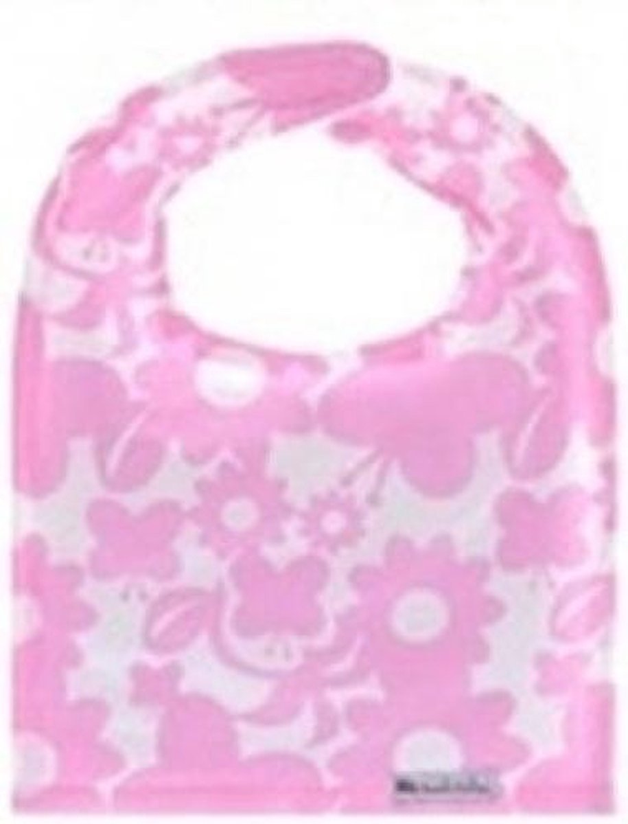 Goedkoopste Bazzle Baby Big Bib Slab Pink Butterfly 2 stuks