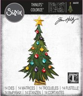 Sizzix • Thinlits Snijmallen Trim a Tree Colorize
