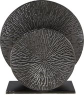 DKNC - Lampe de table métal - 28,5x8,5x29,5cm - Zwart