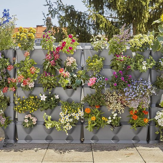 Jardinière murale - Kit de base vertical : Mur végétal pour la  végétalisation