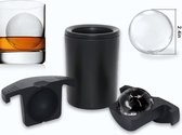 ICYBOY - CLEAR ICE Whiskey IJsbal Maker Kristalhelder - 2.5 inch - 1 bal - Double Sphere - Cube Mold - Helder Ijs - ClearIce