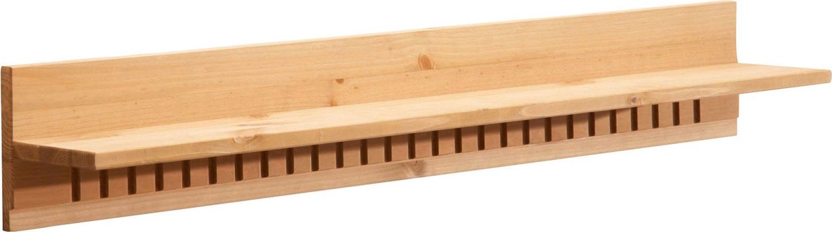 Cubrix-Wandplank - 90 cm - Gebeitst