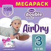 Violeta Air Dry luiers - maat 3 (4-9 kg) 198 stuks - MEGAPACK - gratis 120 babydoekjes