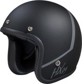 iXS HX 89 2.0 - Jethelm - mat zwart grijs - helm scooter - maat L