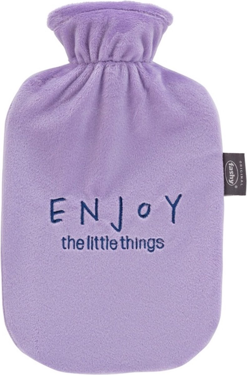 Goedkoopste Fashy - Velours Warmtekruik - Enjoy - Lila
