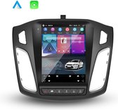 Boscer® Autoradio - Geschikt voor Ford Focus 2012 t/m 2018 - Apple Carplay & Android Auto (Draadloos) - Android 11 - 2+32GB - 9,7" Tesla Stijl HD Touchscreen - Navigatiesysteem - Achteruitrijcamera & Microfoon
